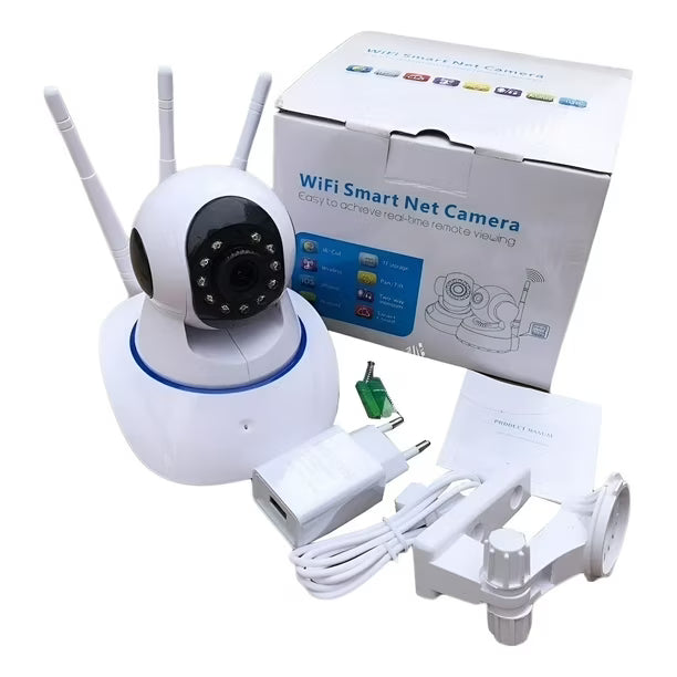 OmniView 360° Smart WiFi Security Camera - HD Night Vision & Two-Way Audio