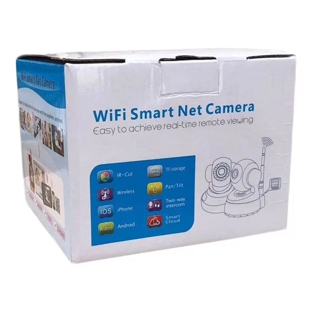 OmniView 360° Smart WiFi Security Camera - HD Night Vision & Two-Way Audio