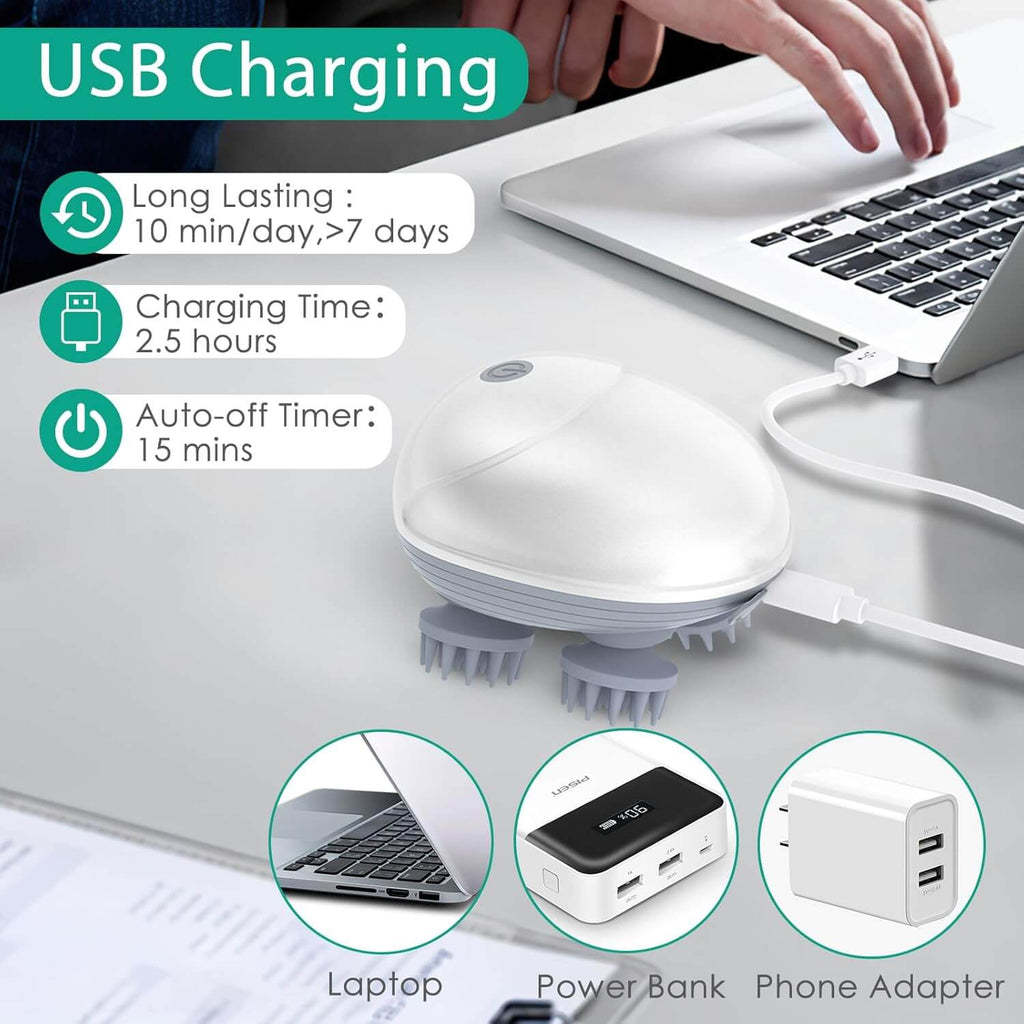 Rechargeable Smart Scalp Massager